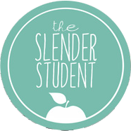 The Slender Student logo
